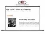 Joel Erway – High Ticket Courses