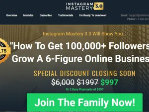 Ben Oberg - Instagram Mastery 3.0 Download Course