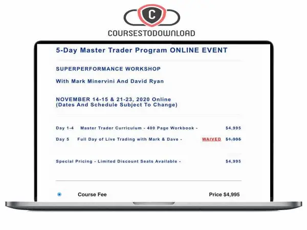 Mark Minervini – 5-Day Master Trader Program ONLINE EVENT Download