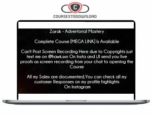 Zarak - Advertorial Mastery Download