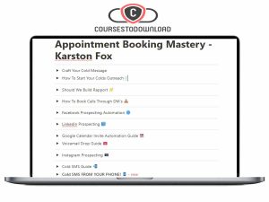 Karston Fox – Appointment Booking Mastery