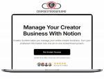 Modest Mitkus - The Notion Creator System