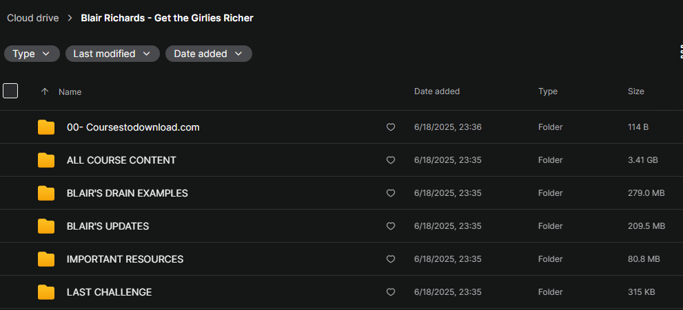 Blair Richards - Get the Girlies Richer